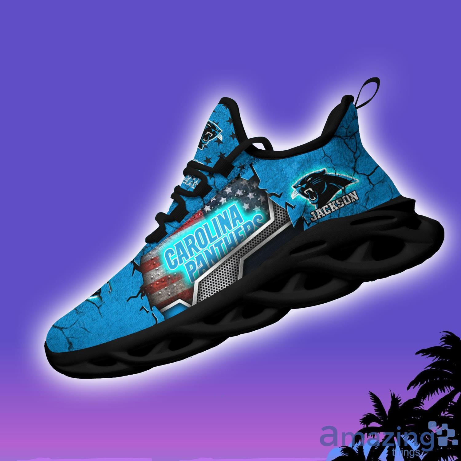 Carolina Panthers NFL New Clunky Sneaker Style 8 Personalized Name Max Soul  Shoes - Banantees