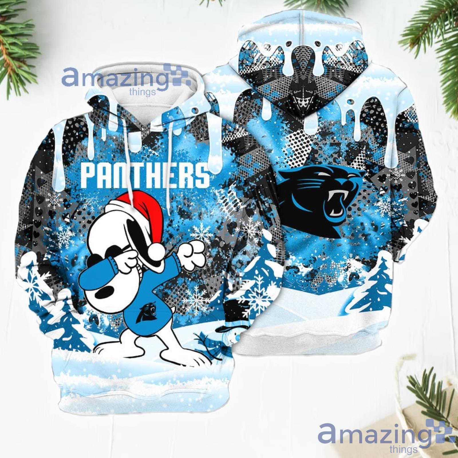 Snoopy Carolina Panthers Christmas shirt, hoodie, sweater, long