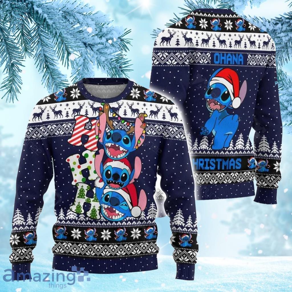 Seattle Seahawks HoHoHo Mickey Christmas Ugly Sweater –