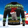 Cat Be Nice Ugly Christmas Sweater Best Gift For Men And Women