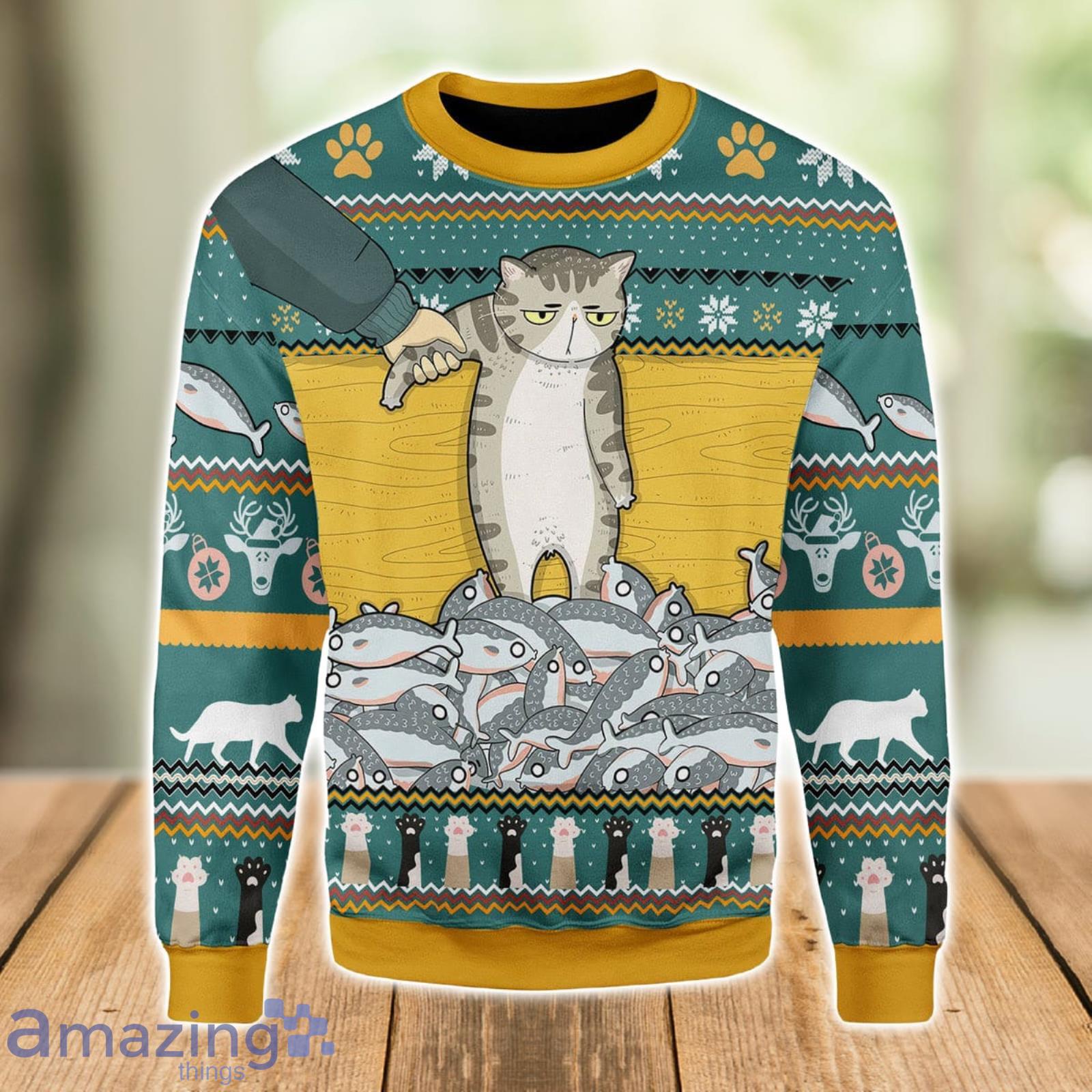 Cat sweater clearance men