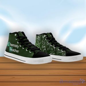 Chemistry Teacher High Top Shoes Product Photo 3