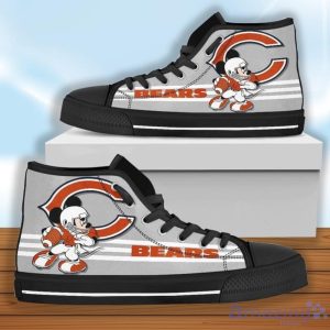 Chicago Bears Mickey High Top Shoes image Chicago Bears Mickey High Top Shoes Product Photo 2