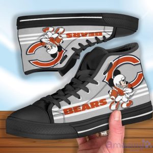 Chicago Bears Mickey High Top Shoes Product Photo 1