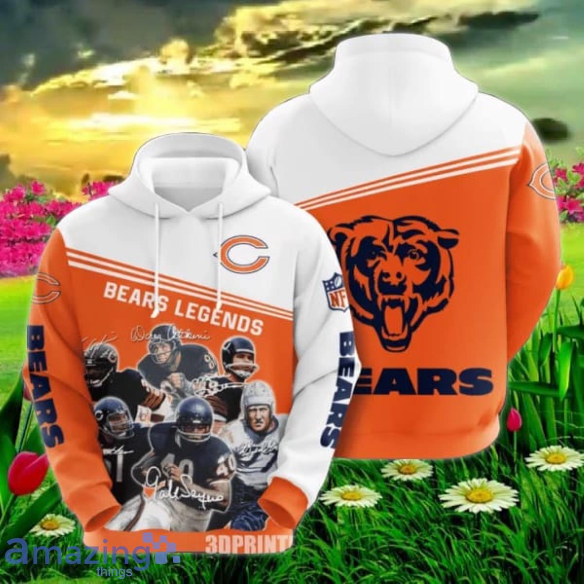 Chicago Bears NFL 3D Hoodie Best Gift For Fans