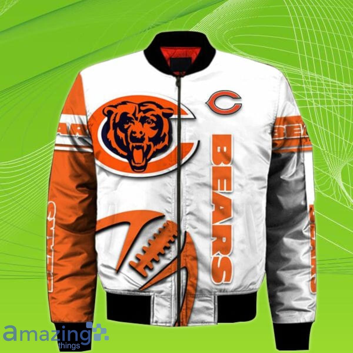 Chicago Bears Jacket  Chicago Bears Bomber Jacket