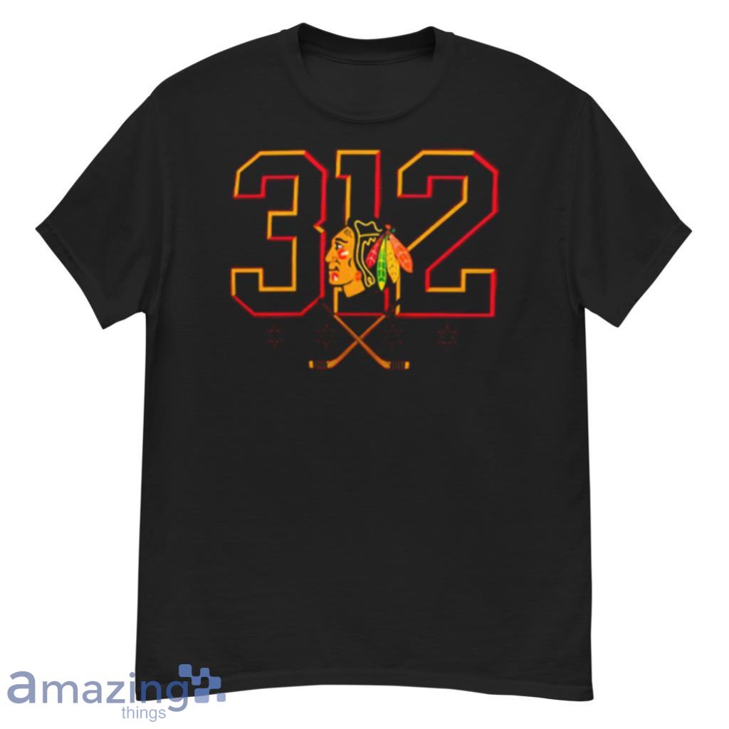 Chicago Blackhawks Hometown Collection Push Ahead T Shirt image Chicago Blackhawks Hometown Collection Push Ahead T Shirt Product Photo 4