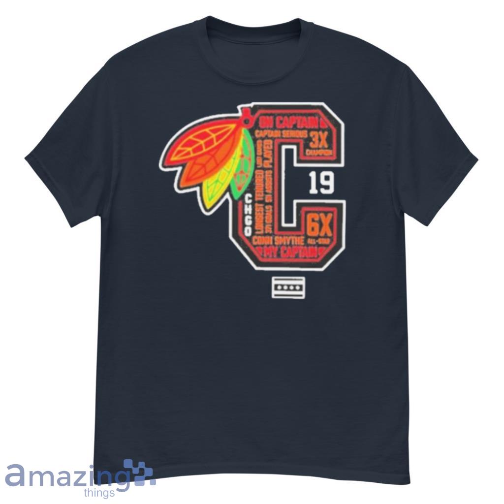 Chicago Blackhawks Oh Captain My Captain T Shirt Product Photo 1