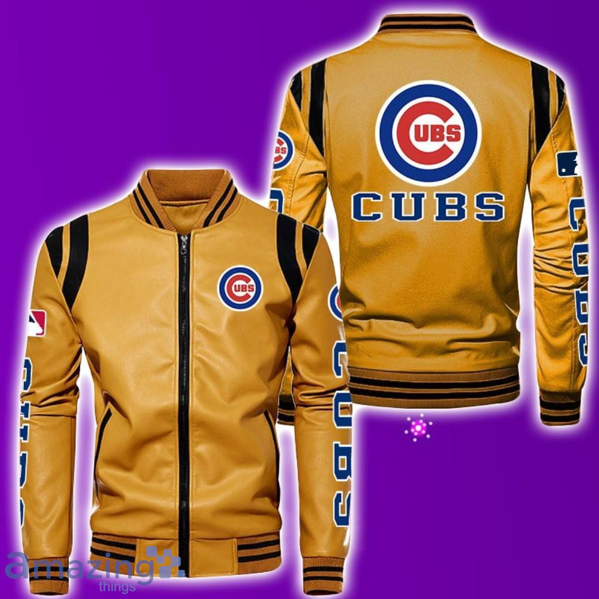 Chicago Cubs Leather Jacket