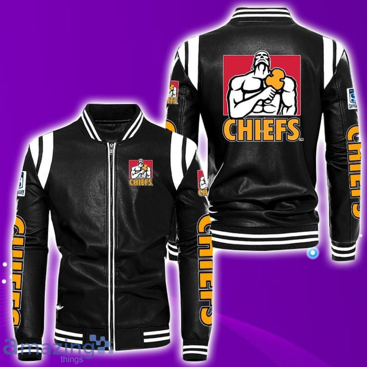 NFL Kansas City Chiefs Leather Jacket For Fans Men