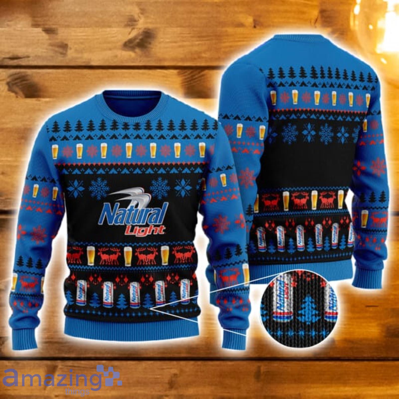 Buffalo Bills Christmas Jumper Graphic Crew Sweatshirt - Mens