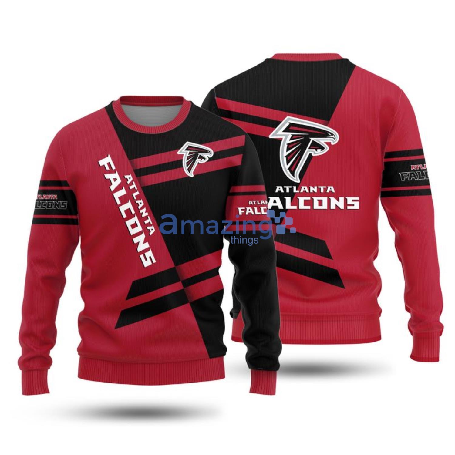 Christmas Gift Atlanta Falcons Sport Fans 3D Ugly Christmas