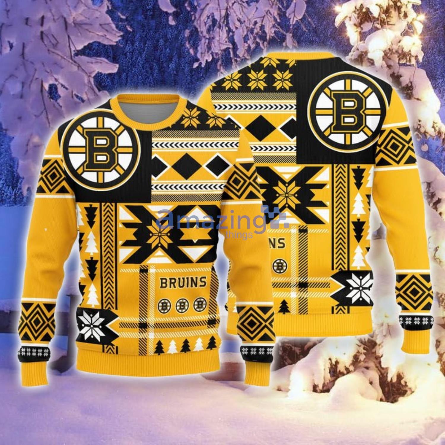 Pittsburgh Steelers 3D Woolen Sweater Snowflake Gift For Men And