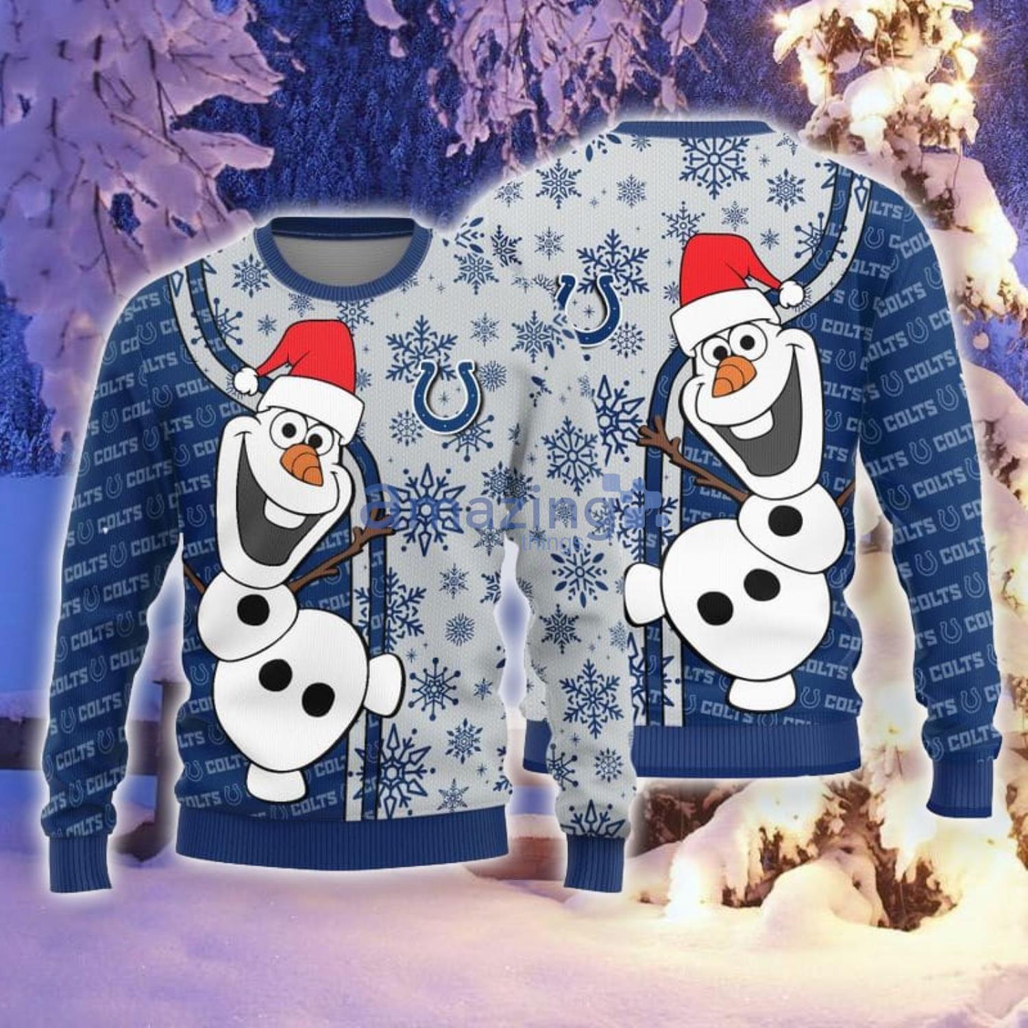 Indianapolis Colts Christmas Sweatshirt Sweater 3D Gift For Fans