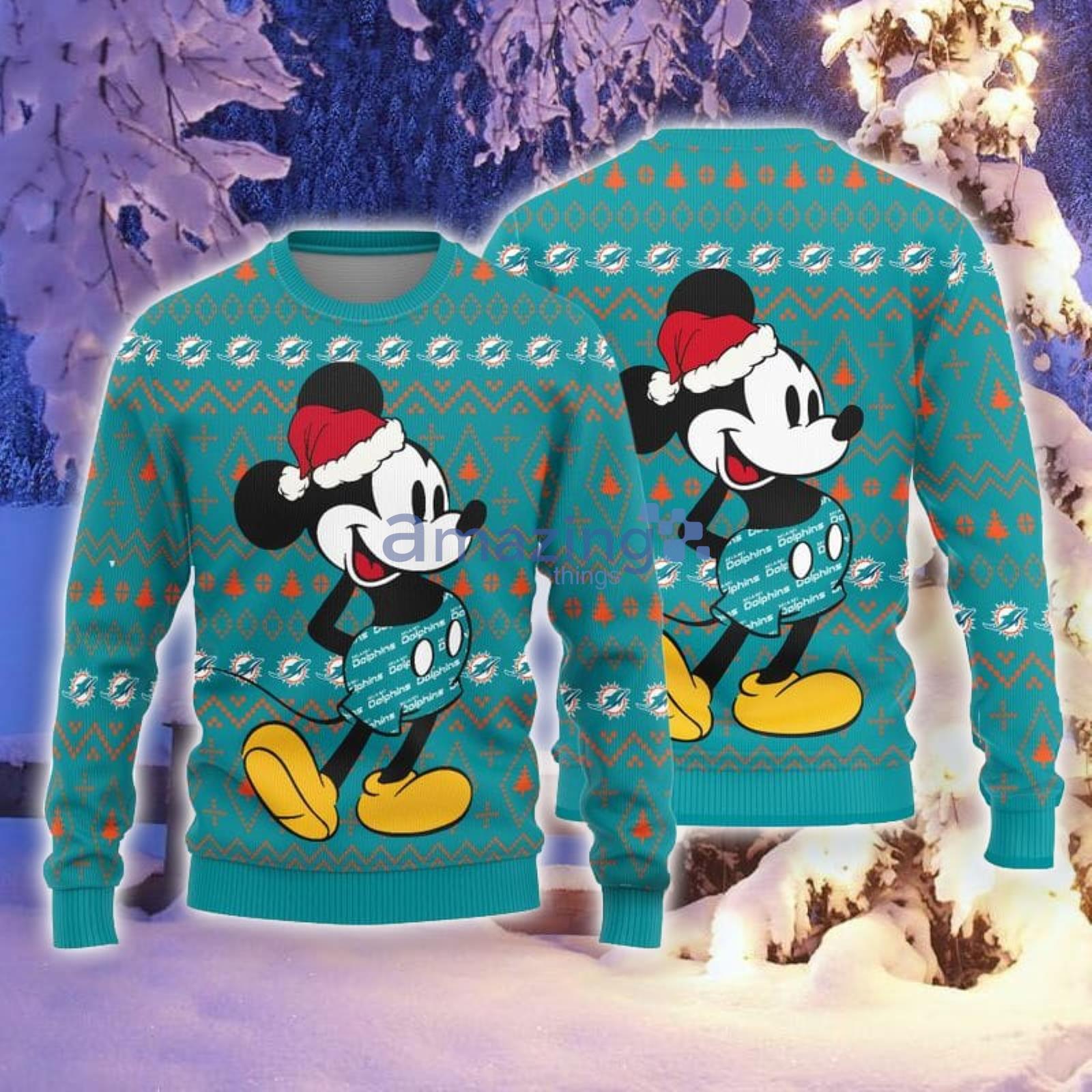 Pittsburgh Steelers Mickey Mouse 3D Disney Ugly Christmas Sweater