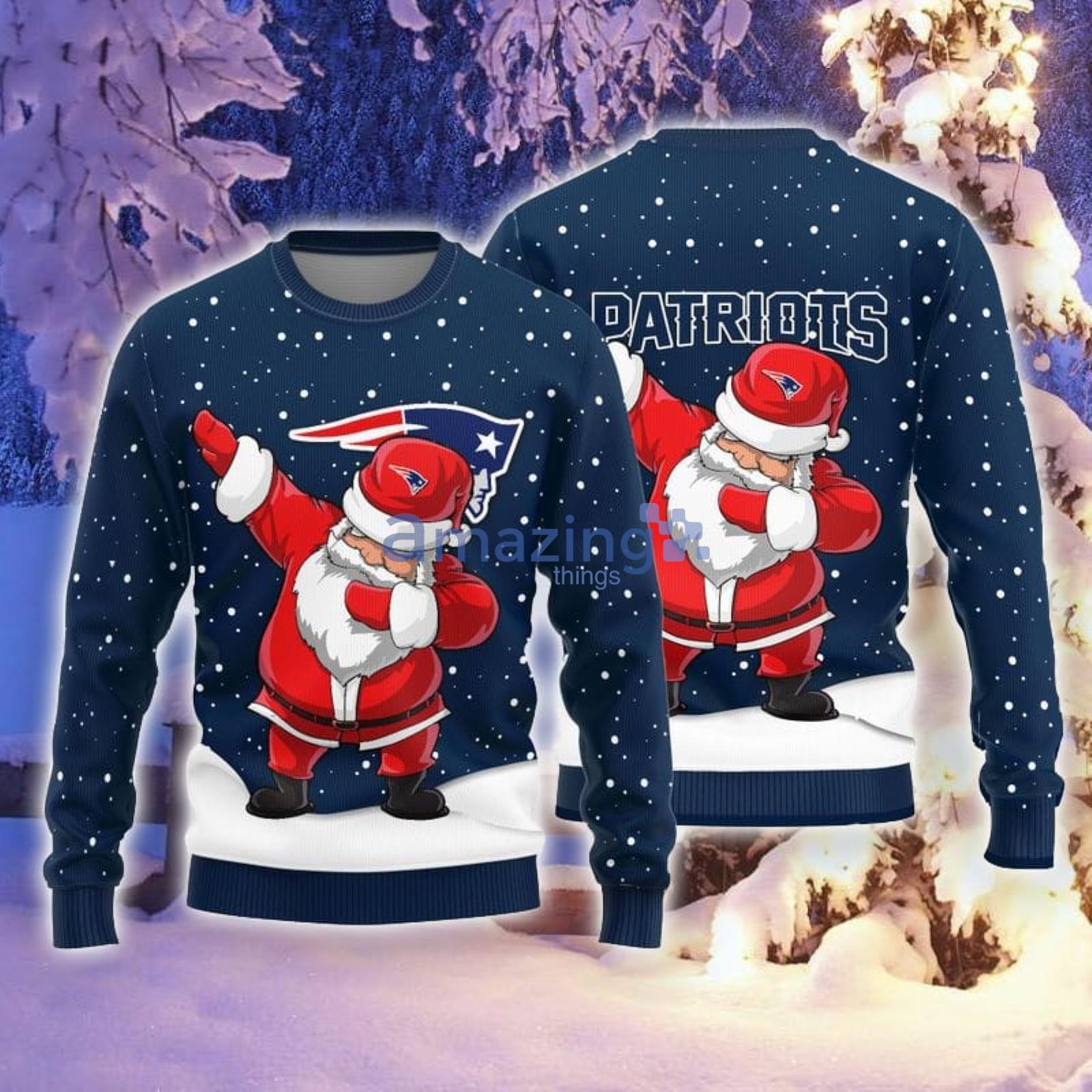 new england patriots ugly christmas sweater