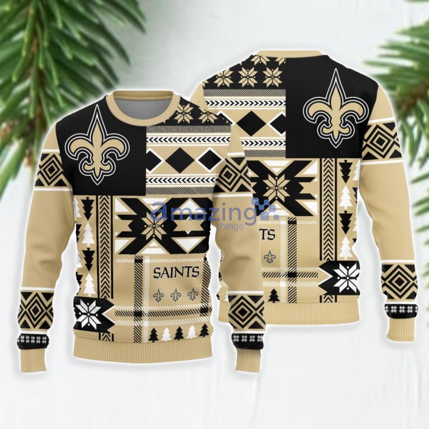 Christmas Gift New Orleans Saints Ugly Christmas Sweater Sport Gift For Fans