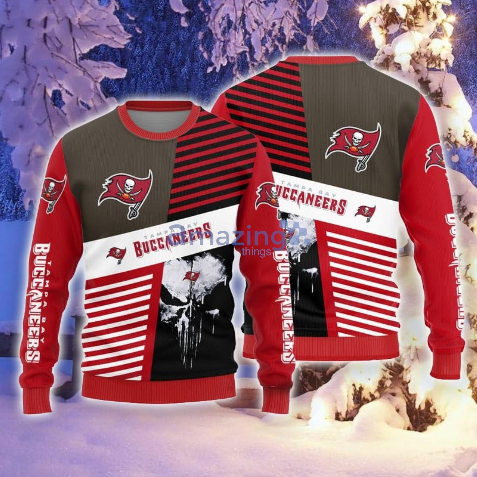 Tampa Bay Buccaneers 3D Ugly Christmas Sweater