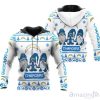 Christmas Gnomes Los Angeles Chargers 3D Pullover Hoodie