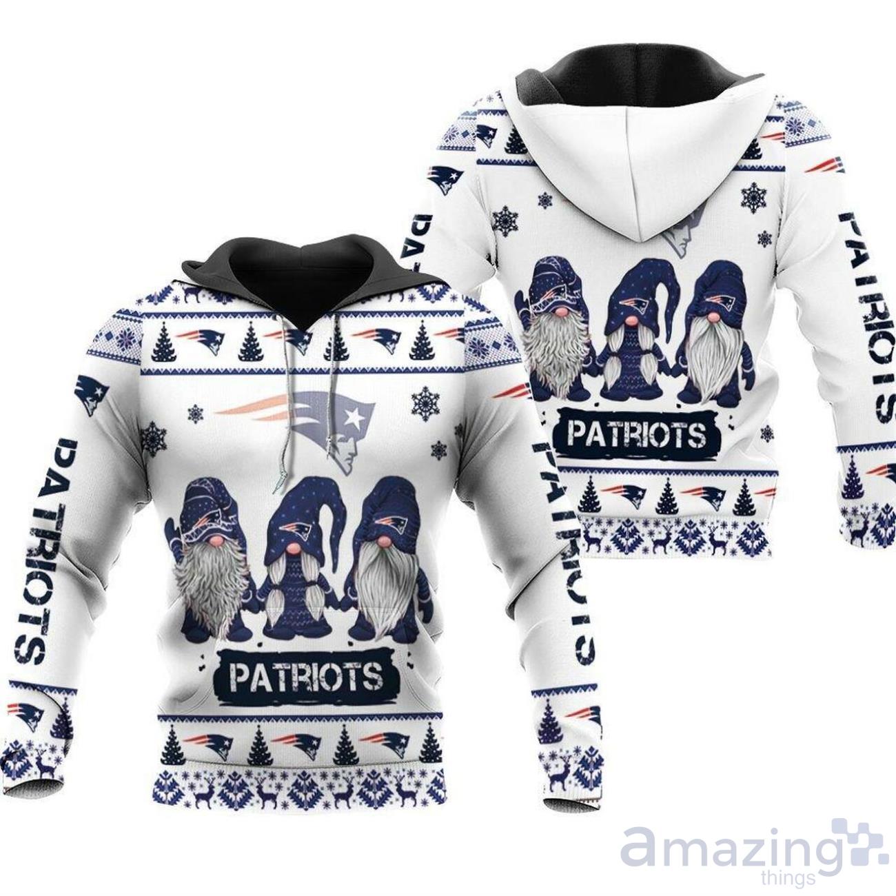 New Design NFL Football New England Patriots 3D Hoodies Sweatshirt Custom  Jacket Pullover