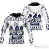 Christmas Gnomes New York Yankees Ugly 3D Pullover Hoodie