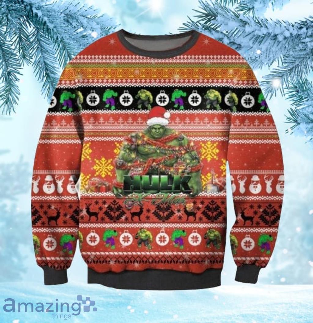 Hulk ugly christmas clearance sweater