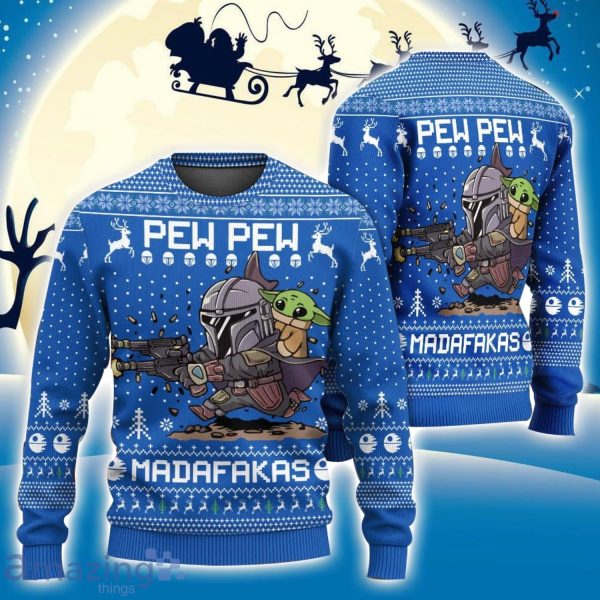 Dallas Cowboys Baby Yoda Star Wars Christmas Light Ugly Sweater - Cowboys  Ugly Sweater –