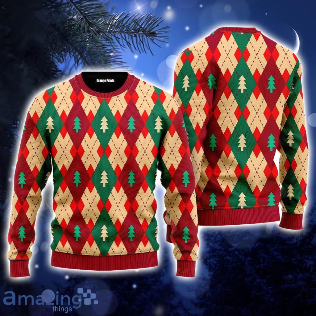 Christmas on sale argyle sweater