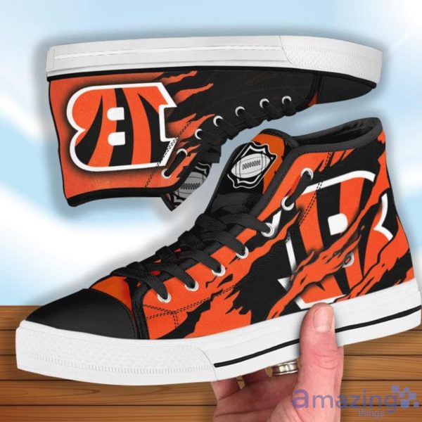 Cincinnati Bengals Shoes Custom High Top Sneakers For Fans