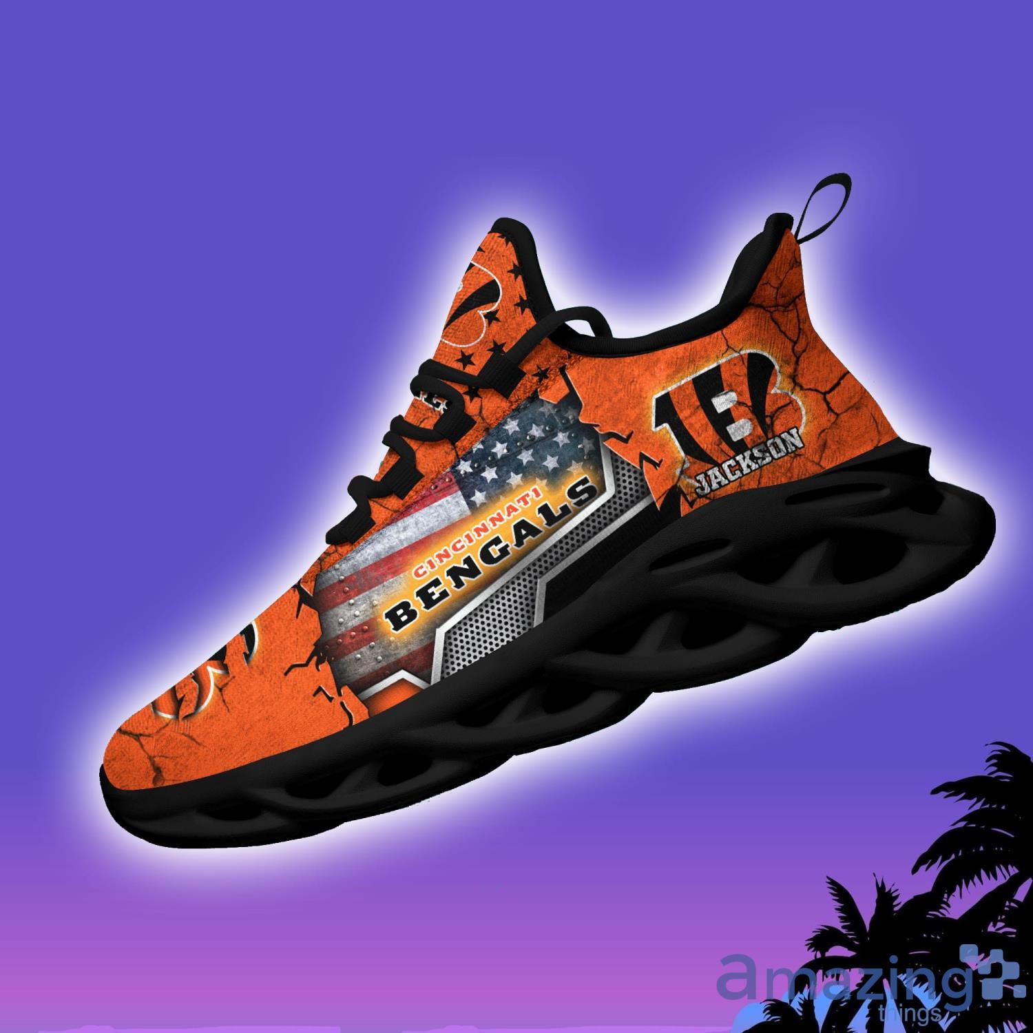 NFL Cincinnati Bengals Max Soul Sneaker For Fans