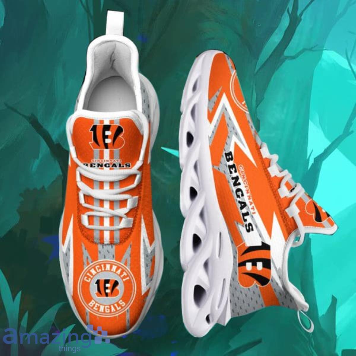 Cincinnati Bengals NFL Max Soul Shoes For Fans Product Photo 1