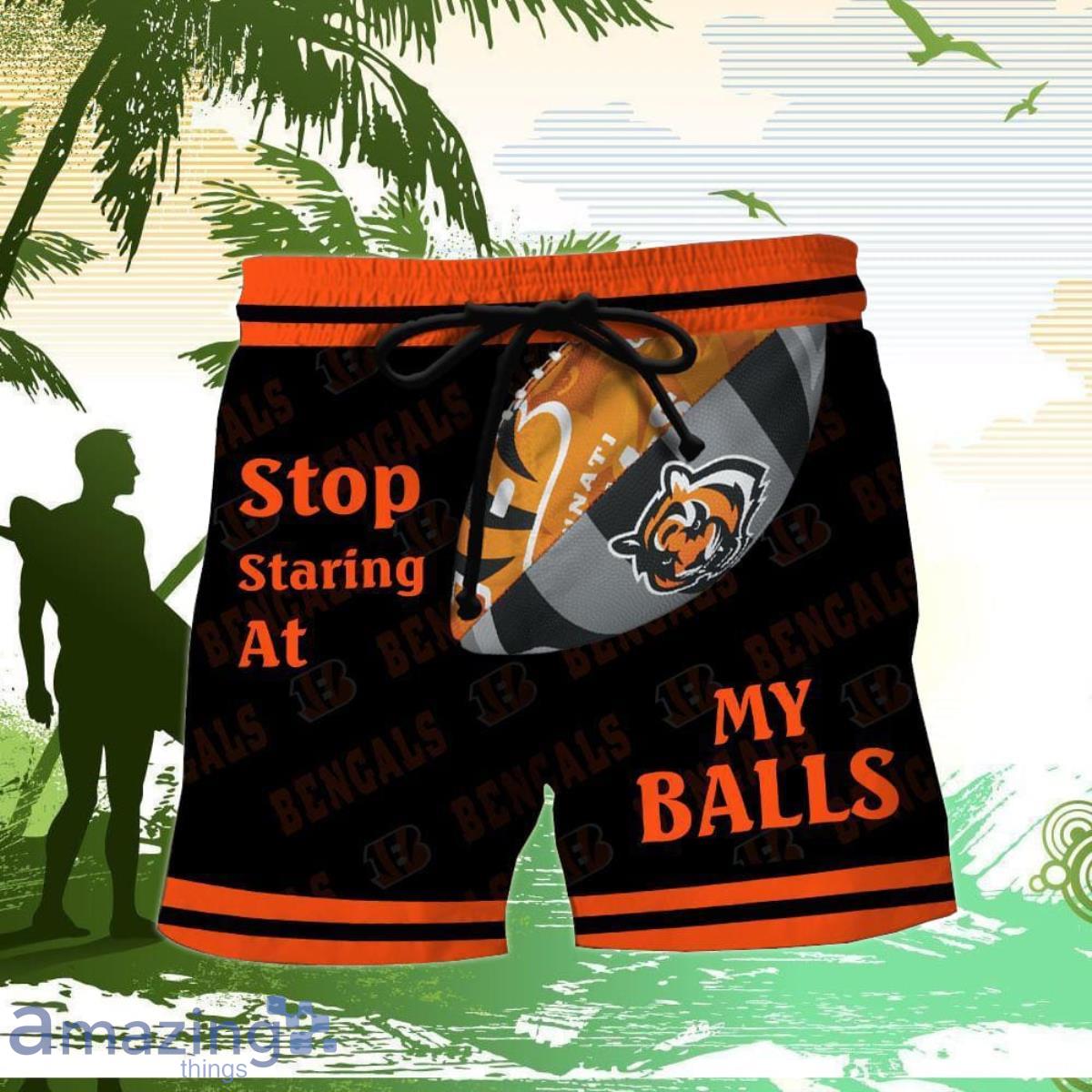 Cincinnati Bengals Goofy Hawaiian Shirt and Shorts