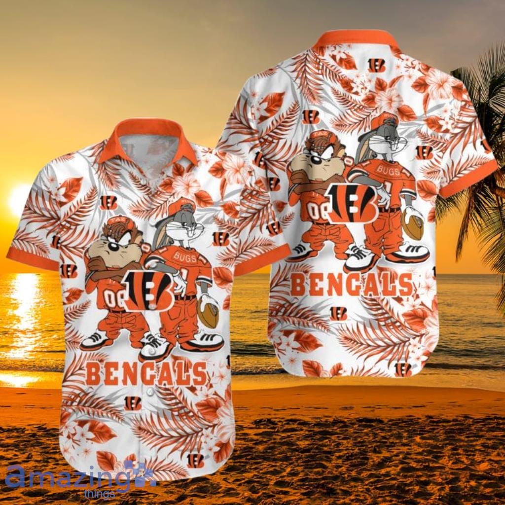 Cincinnati Bengals Taz And bugs NFL Teams Hawaiian Shirt Gift For Men And  Women