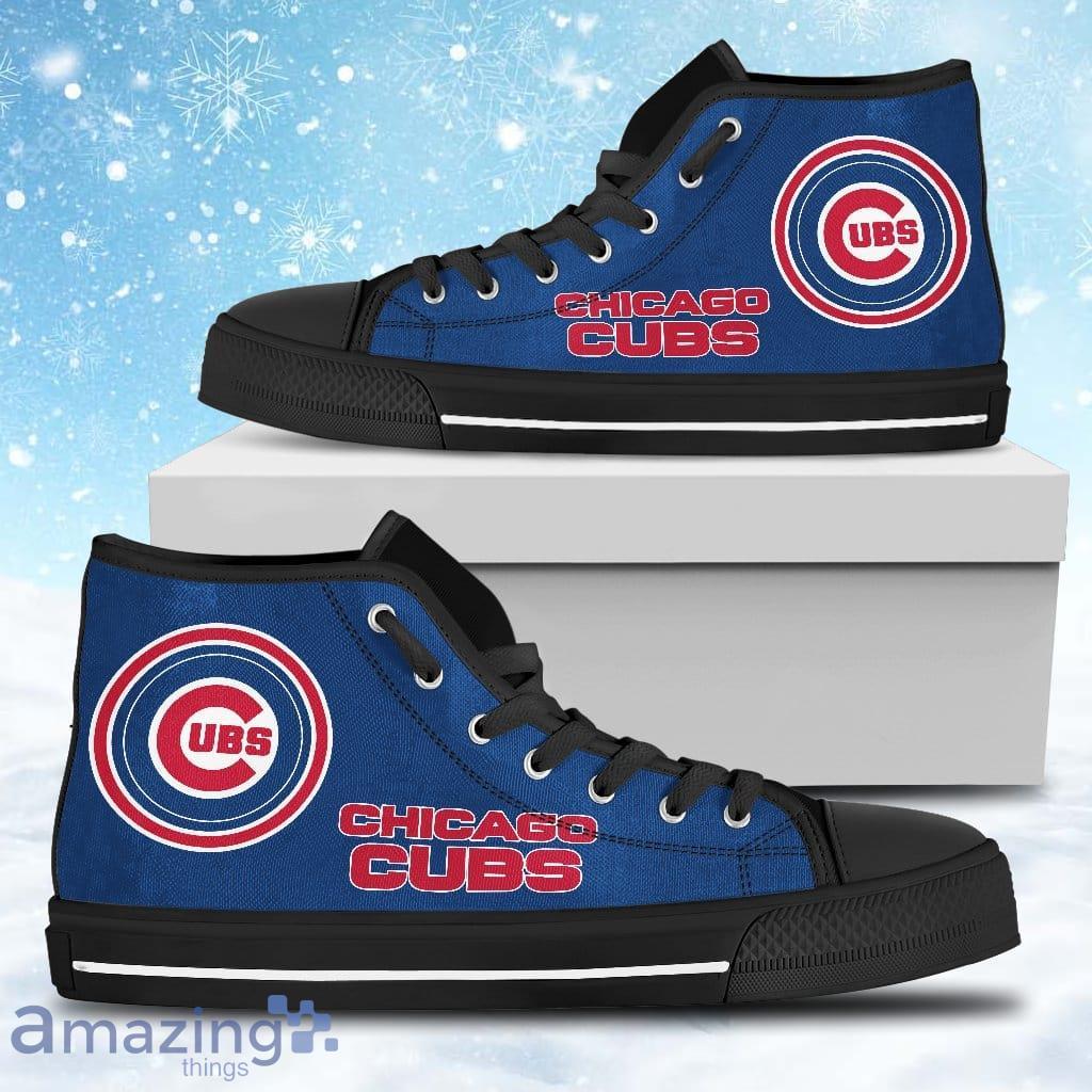 Circle Logo Chicago Cubs High Top Shoes Gift For Big Fans Product Photo 1 Circle Logo Chicago Cubs High Top Shoes Gift For Big Fans Product Photo 1