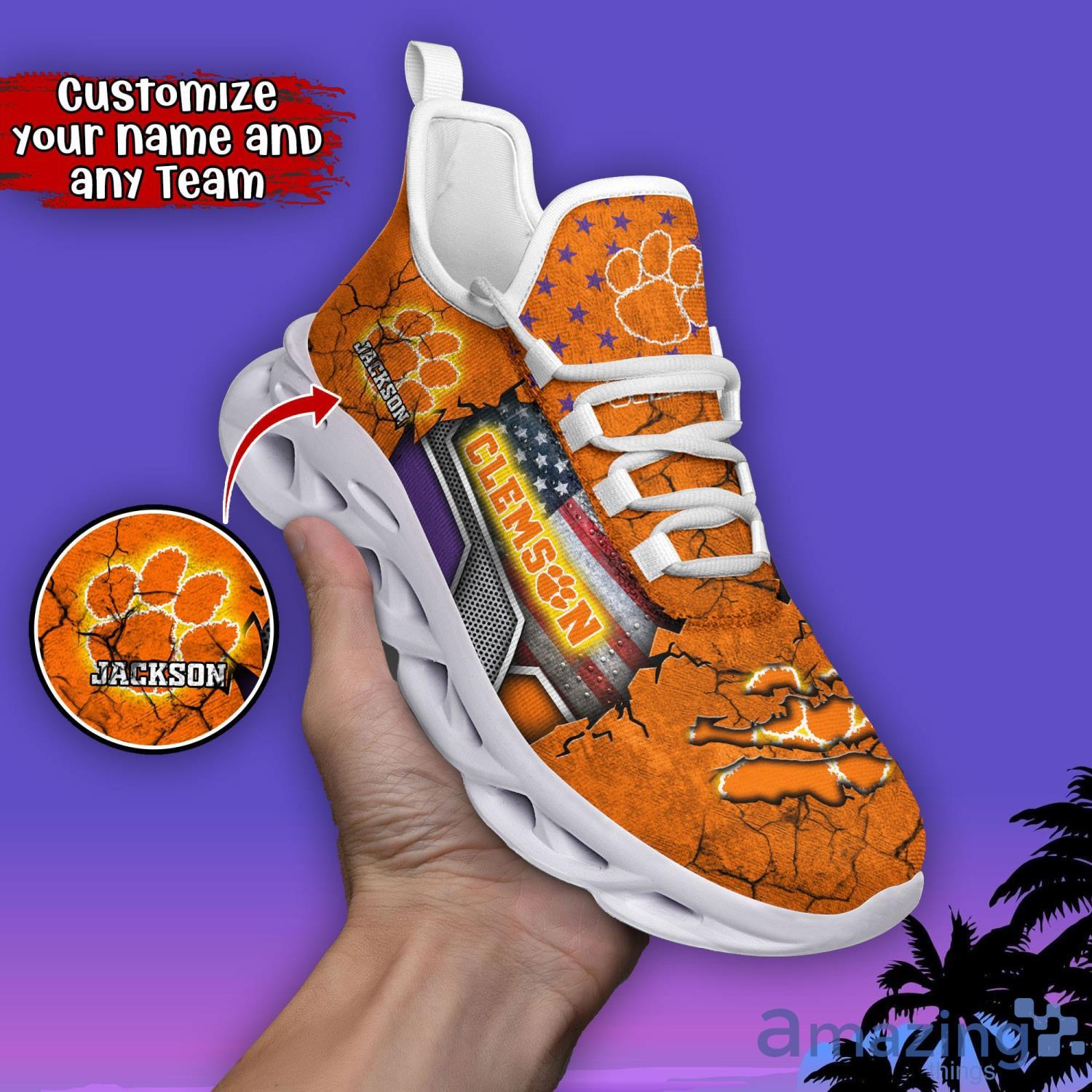 Custom 2024 clemson shoes