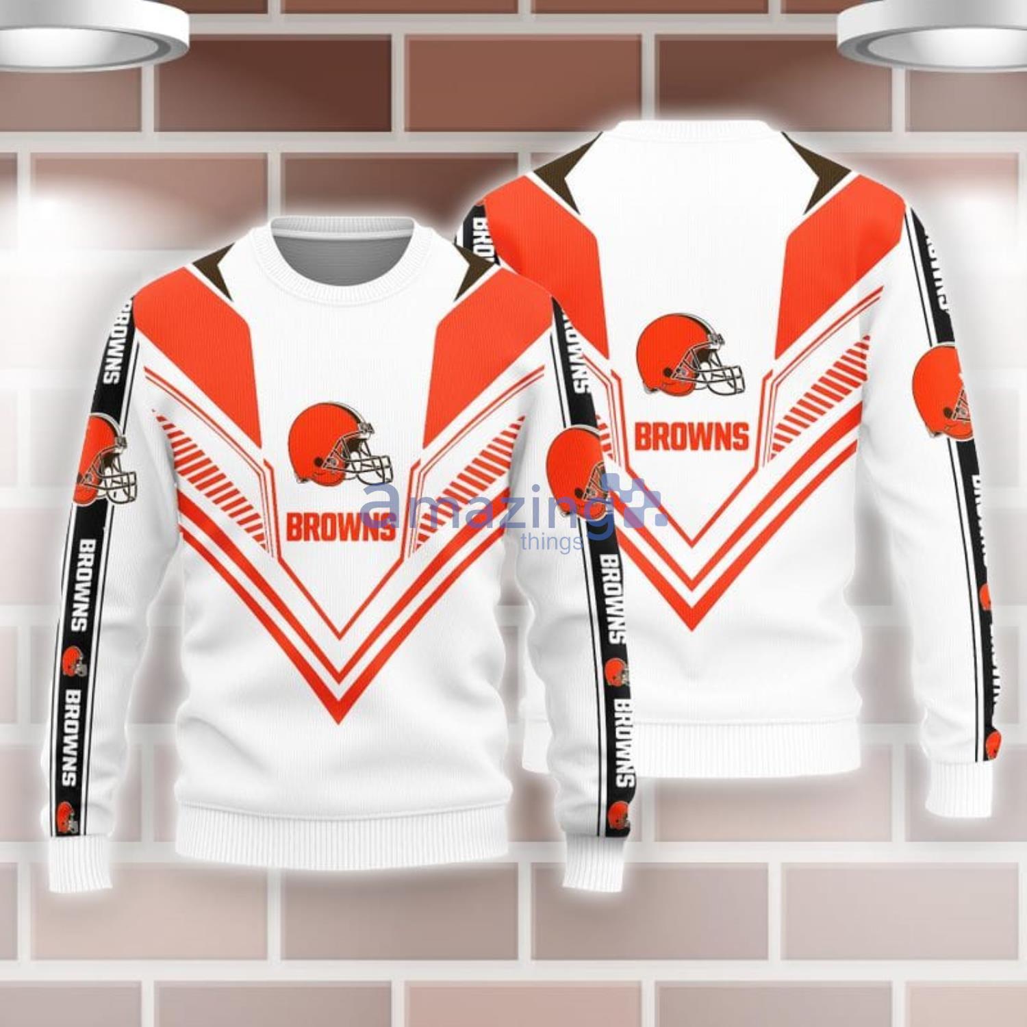 Cleveland browns Christmas logo 2023 shirt, hoodie, sweater, long