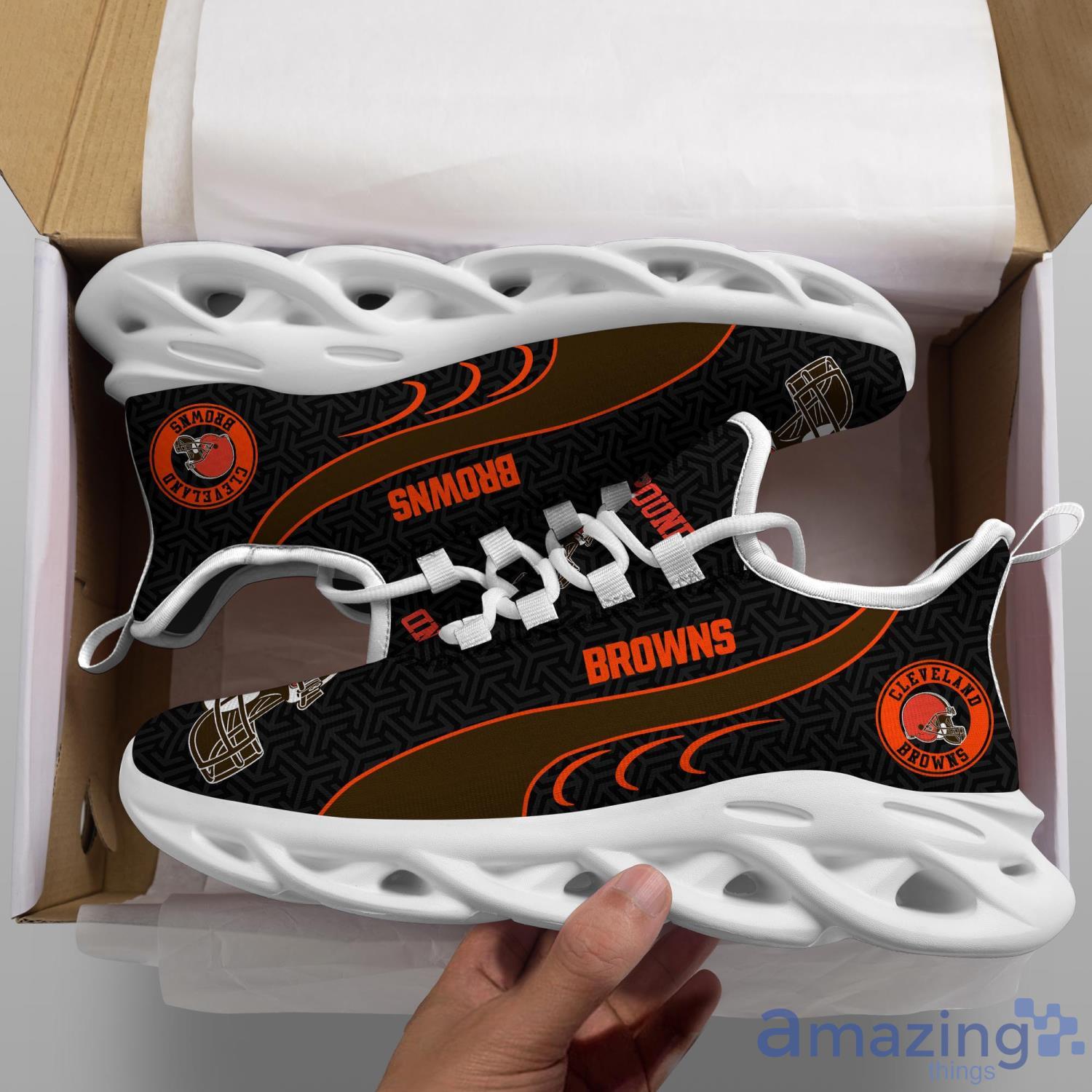 Cleveland Browns NFL Personalized Clunky Sneakers NFL Gifts For Fan