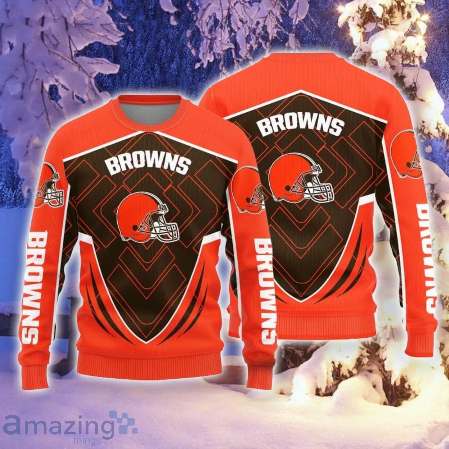 Cleveland Browns Christmas Logo 2023 Shirt, hoodie, sweater, long