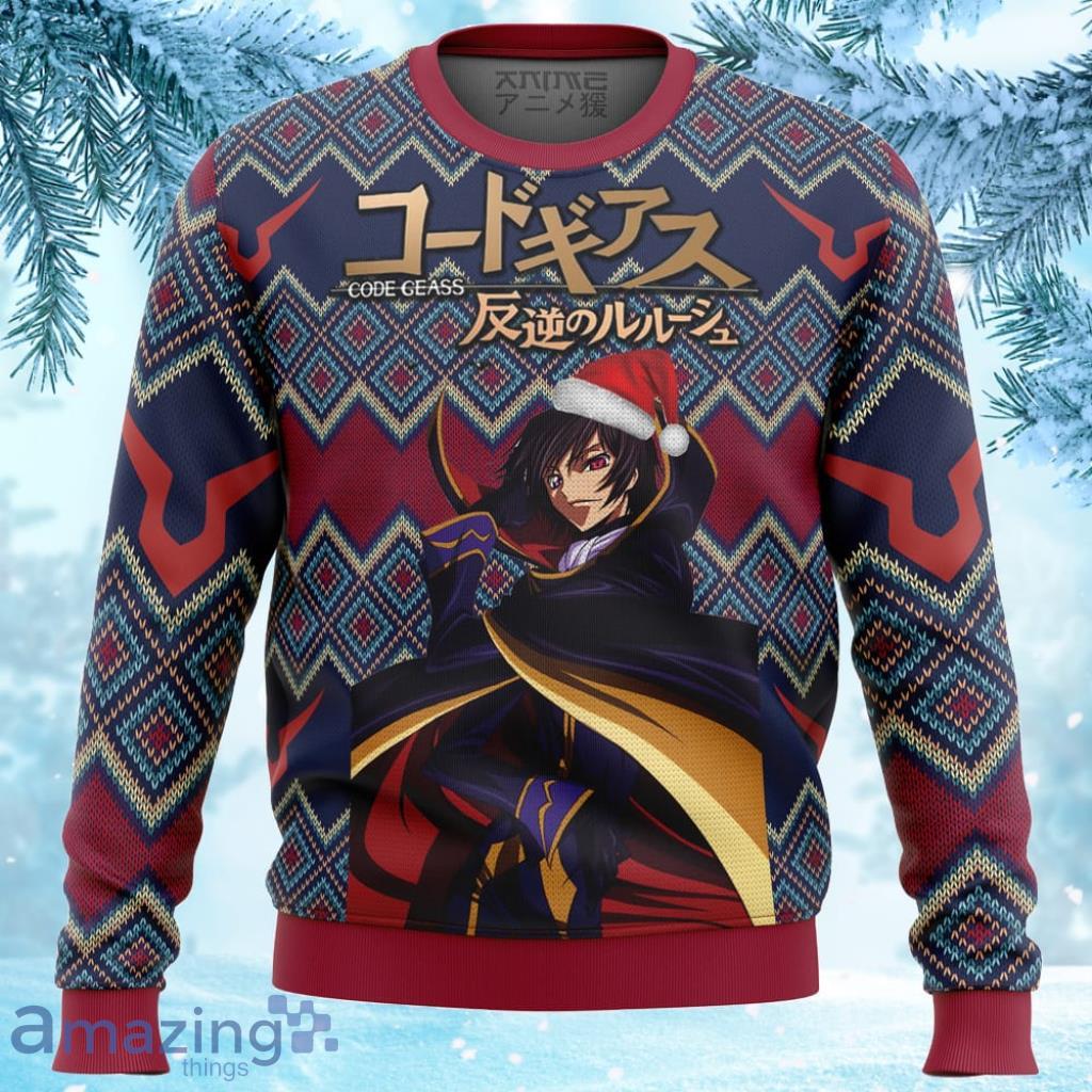 Code Geass Alt Ugly Christmas Sweater 3D Gift Christmas Funny Product Photo 1