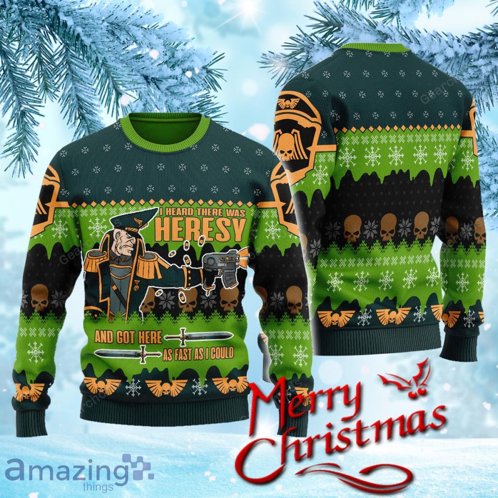Colonel Commissar Ibram Gaunt Iconic Christmas Ugly Sweater 3D Gift For Men And Women Product Photo 1