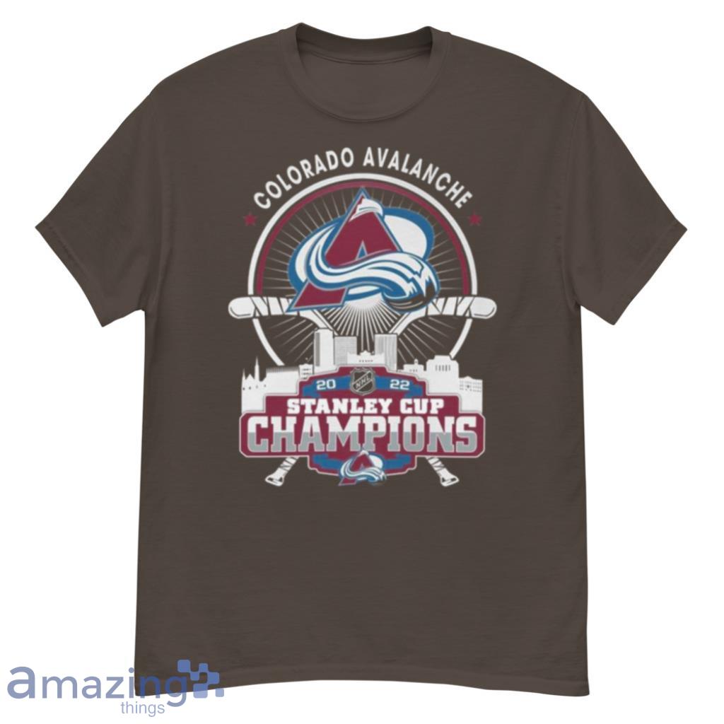 Colorado Avalanche 2022 Nhl Stanley Cup Champions Shirt image Colorado Avalanche 2022 Nhl Stanley Cup Champions Shirt Product Photo 2