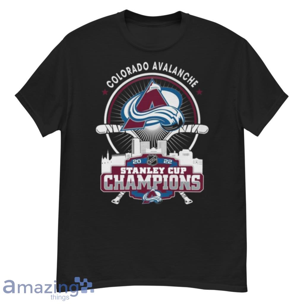 Colorado Avalanche 2022 Nhl Stanley Cup Champions Shirt image Colorado Avalanche 2022 Nhl Stanley Cup Champions Shirt Product Photo 4