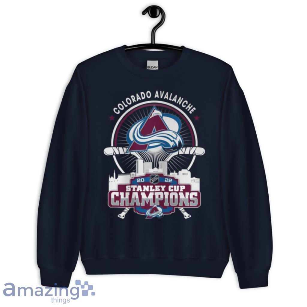 Colorado Avalanche 2022 Nhl Stanley Cup Champions Shirt image Colorado Avalanche 2022 Nhl Stanley Cup Champions Shirt Product Photo 7
