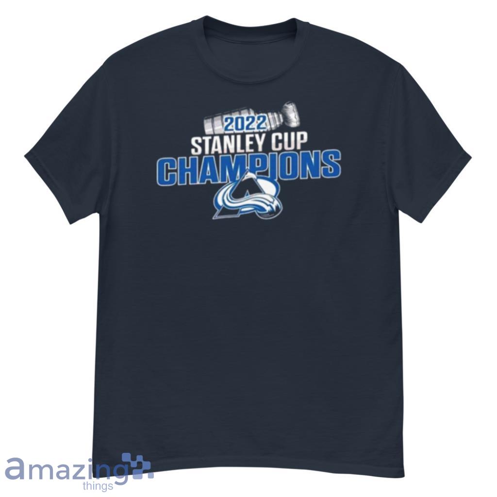 Colorado Avalanche 2022 Stanley Cup Champions Shirt Product Photo 1 Colorado Avalanche 2022 Stanley Cup Champions Shirt Product Photo 1