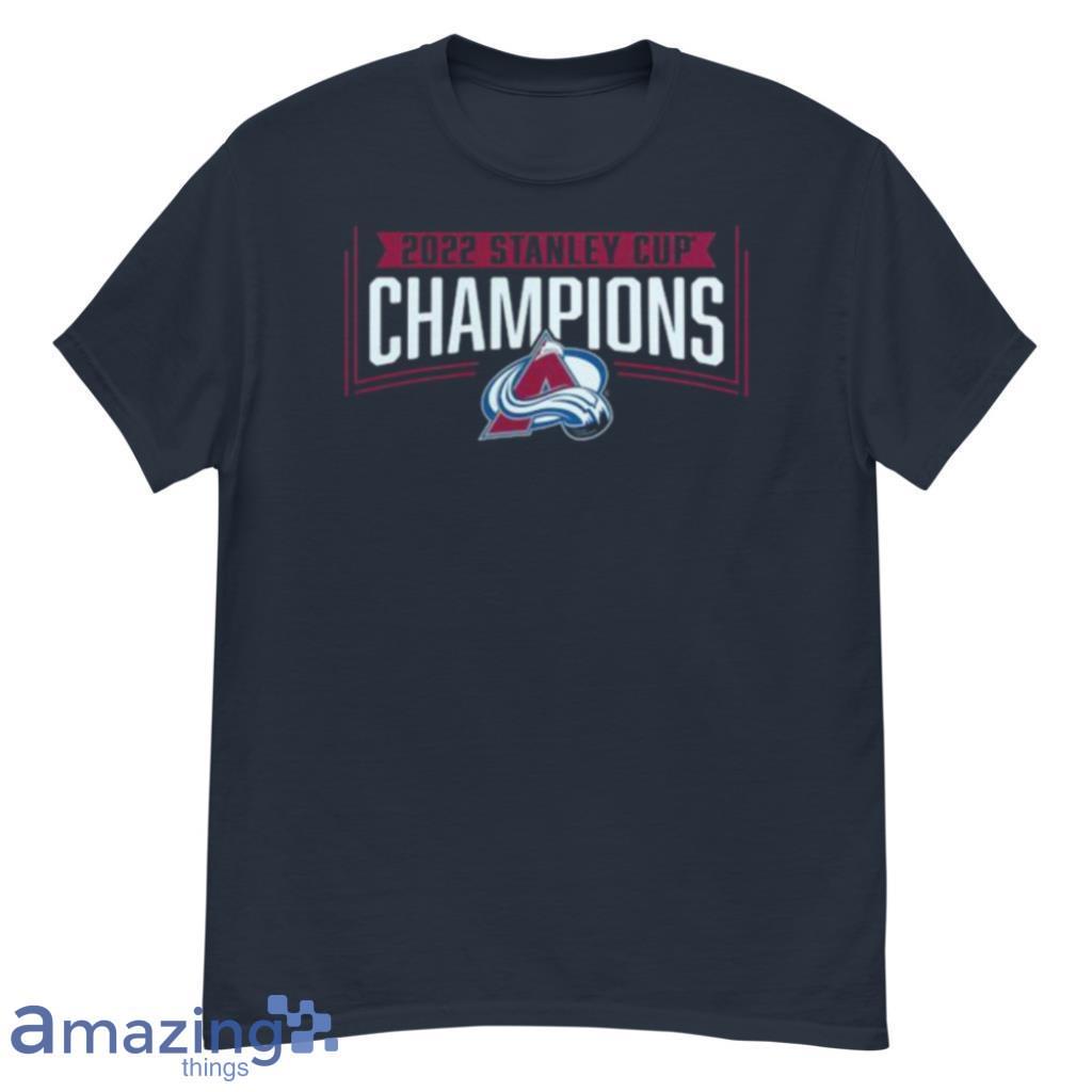 Colorado Avalanche 2022 Stanley Cup Champions Trophy Shirt Product Photo 1