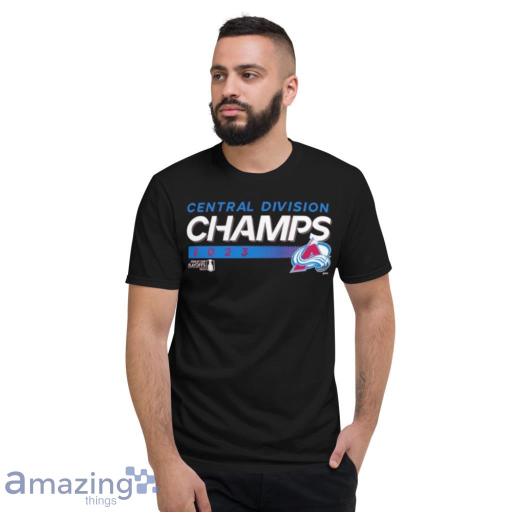 Colorado Avalanche 2023 Metropolitan Division Champions Stanley Cup Playoffs Shirt image Colorado Avalanche 2023 Metropolitan Division Champions Stanley Cup Playoffs Shirt Product Photo 6