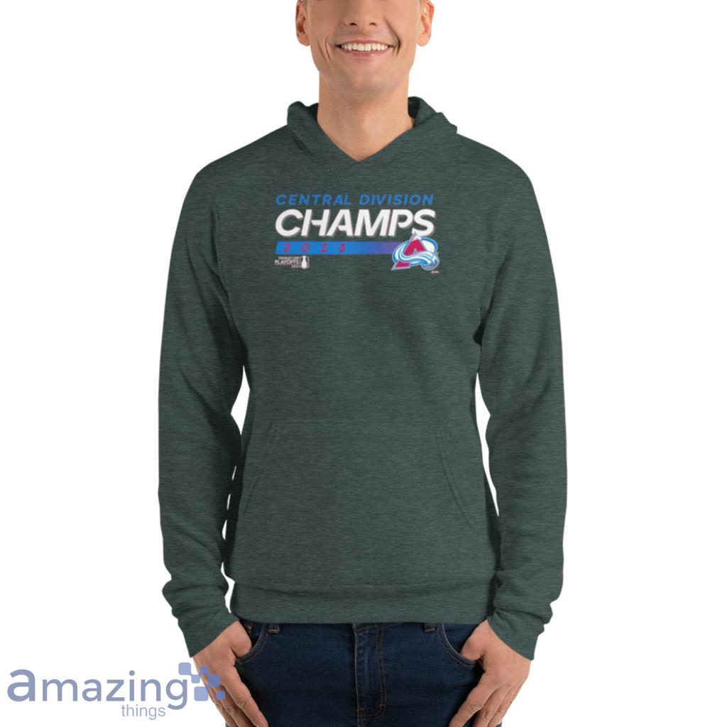 Colorado Avalanche 2023 Metropolitan Division Champions Stanley Cup Playoffs Shirt image Colorado Avalanche 2023 Metropolitan Division Champions Stanley Cup Playoffs Shirt Product Photo 9