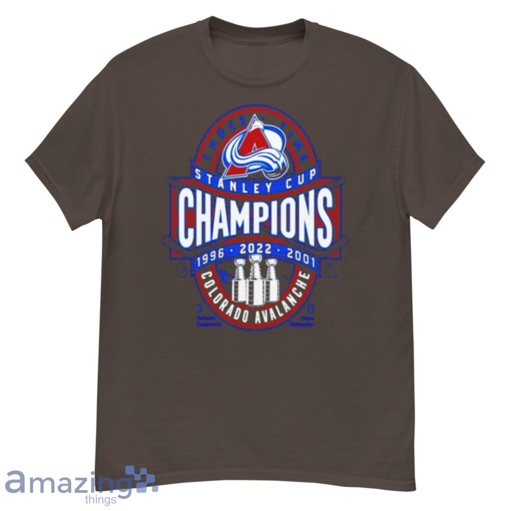 Colorado Avalanche 3 Time Stanley Cup Champions Clear The Puck Shirt