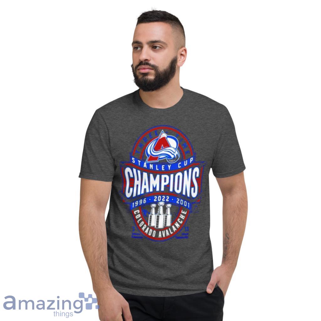 Colorado Avalanche 3 Time Stanley Cup Champions Clear The Puck Shirt