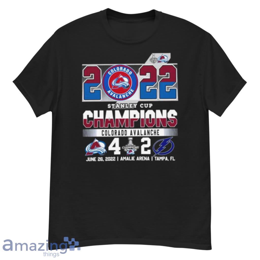 Tampa Bay Lightning Vs Colorado Avalanche 2022 NHL Stanley Cup Final shirt,  hoodie, sweater, long sleeve and tank top